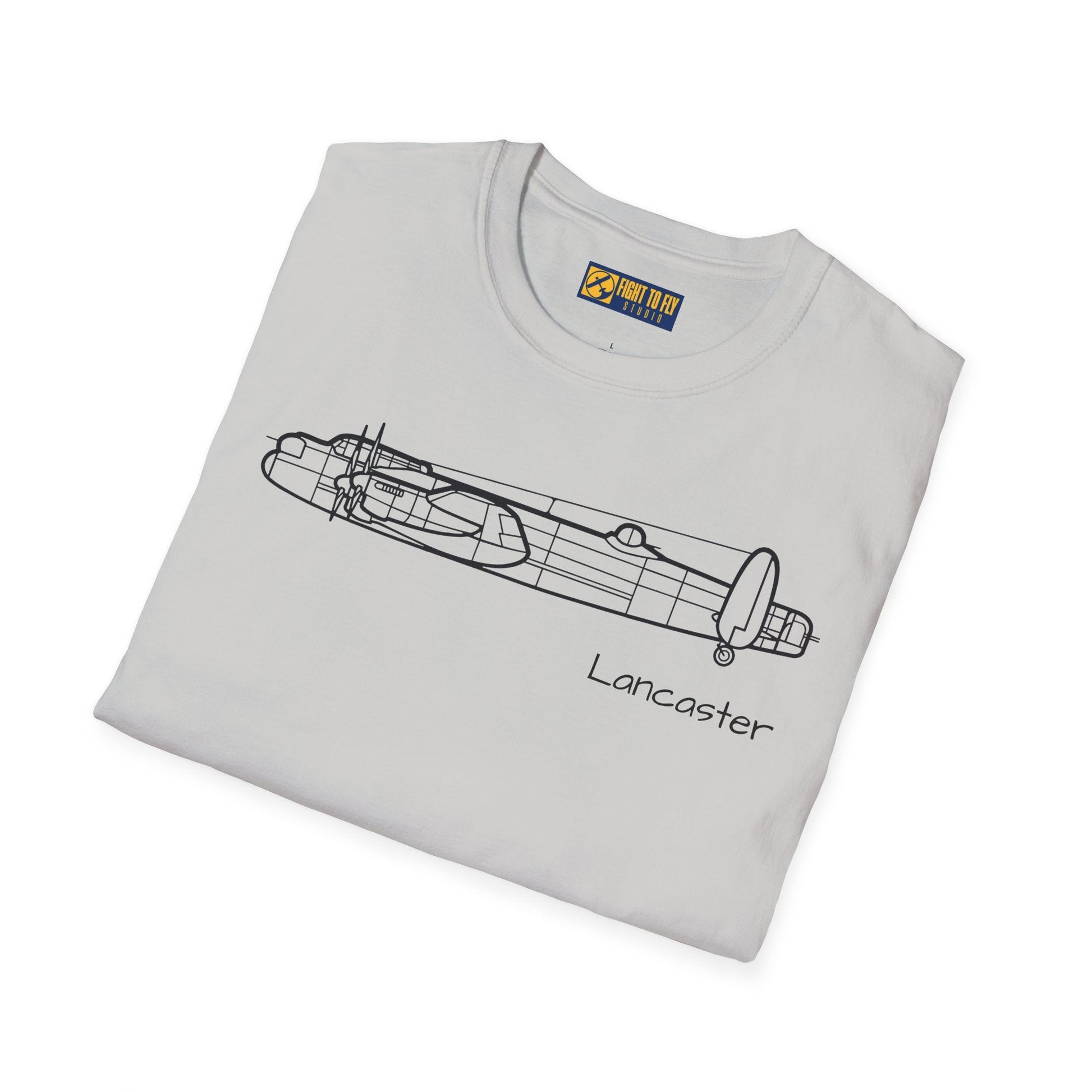 LANCASTER T-Shirt – Avro Lancaster WWII Heavy Bomber Aviation Tee - Gifts for pilots - apparel