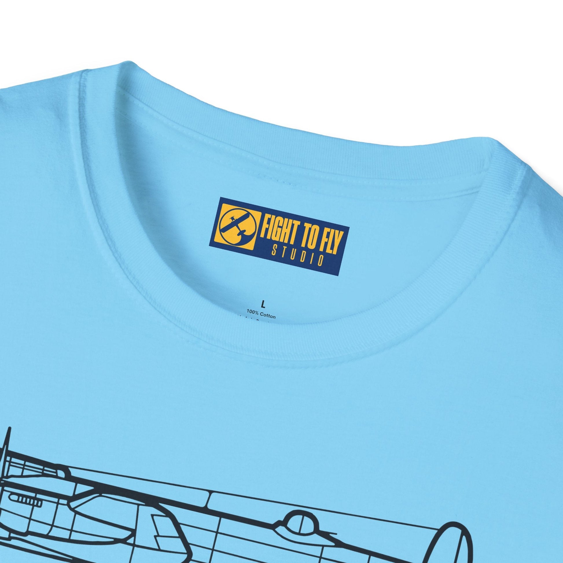 LANCASTER T-Shirt – Avro Lancaster WWII Heavy Bomber Aviation Tee - Gifts for pilots - apparel