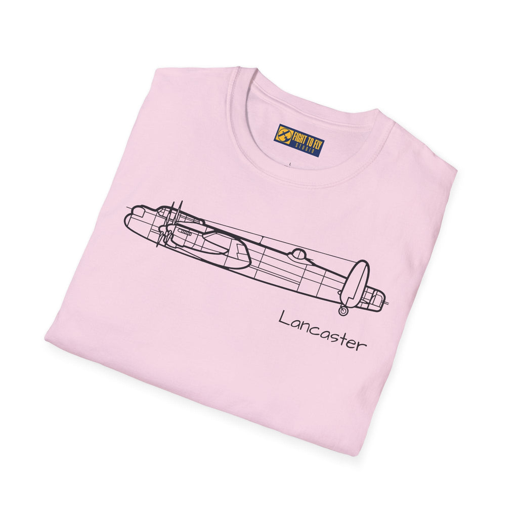 LANCASTER T-Shirt – Avro Lancaster WWII Heavy Bomber Aviation Tee - Gifts for pilots - apparel