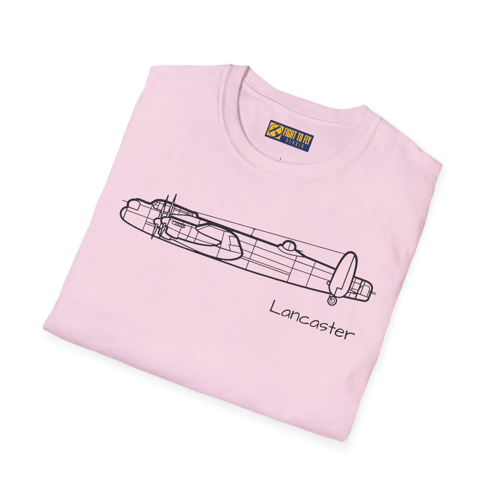 LANCASTER T-Shirt – Avro Lancaster WWII Heavy Bomber Aviation Tee - Gifts for pilots - apparel