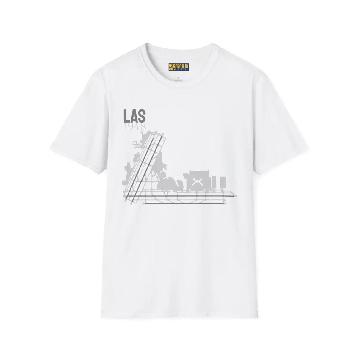 LAS Harry Reid International - 1948 - Tee - T-Shirt - Gifts for pilots - Aviation apparel