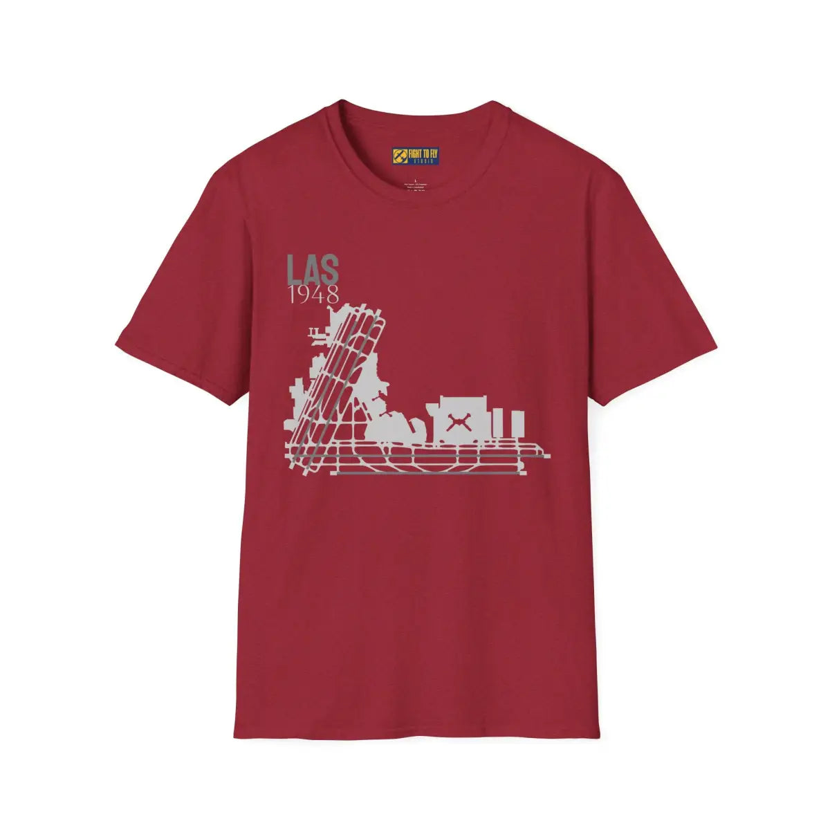 LAS Harry Reid International - 1948 - Tee - T-Shirt - Gifts for pilots - Aviation apparel