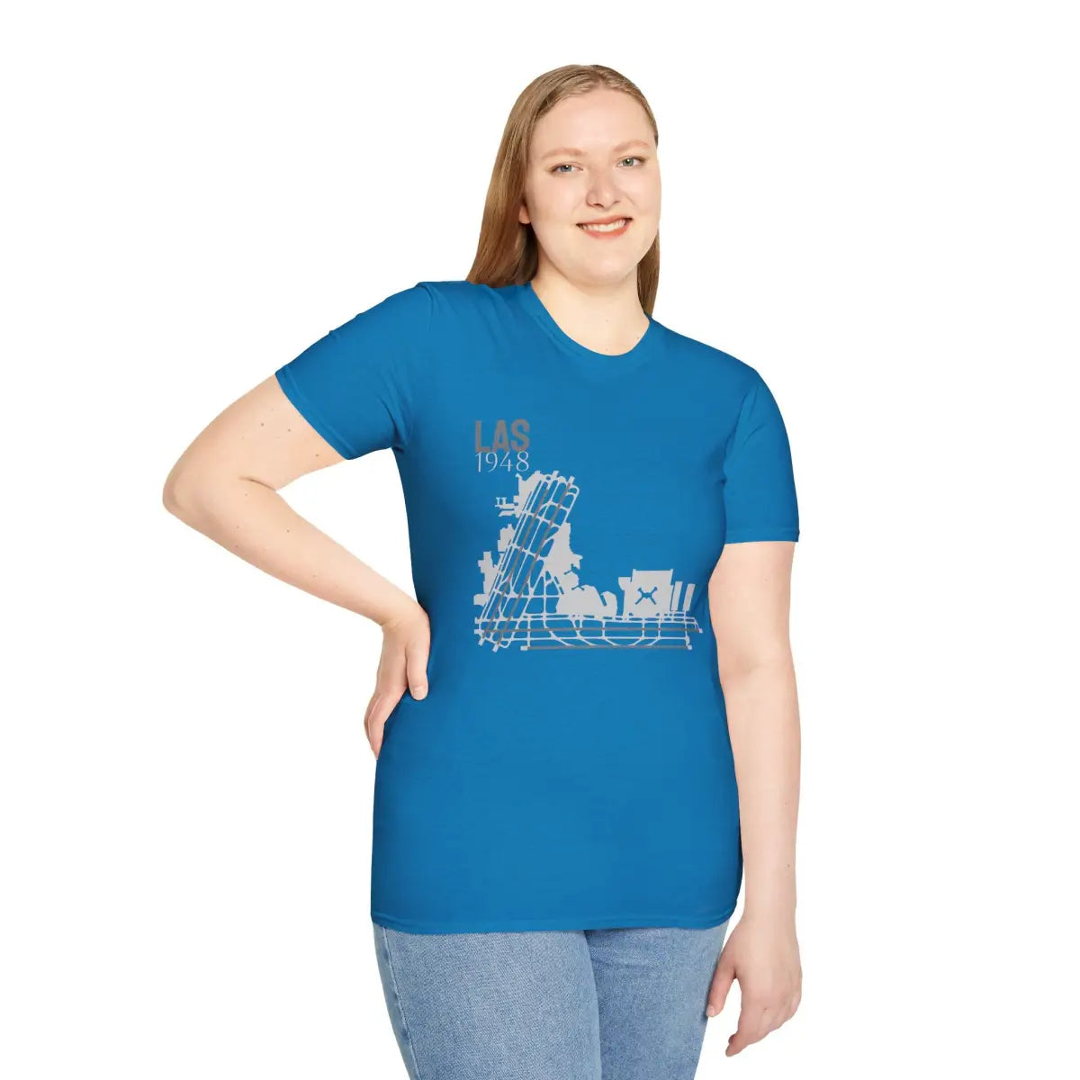 LAS Harry Reid International - 1948 - Tee - T-Shirt - Gifts for pilots - Aviation apparel