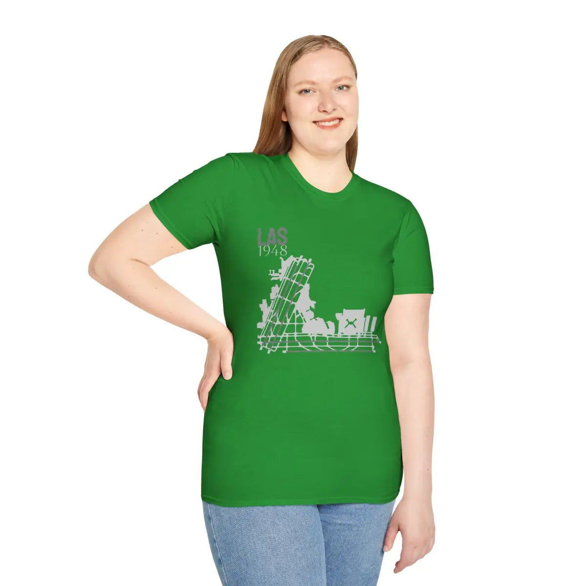 LAS Harry Reid International - 1948 - Tee - T-Shirt - Gifts for pilots - Aviation apparel
