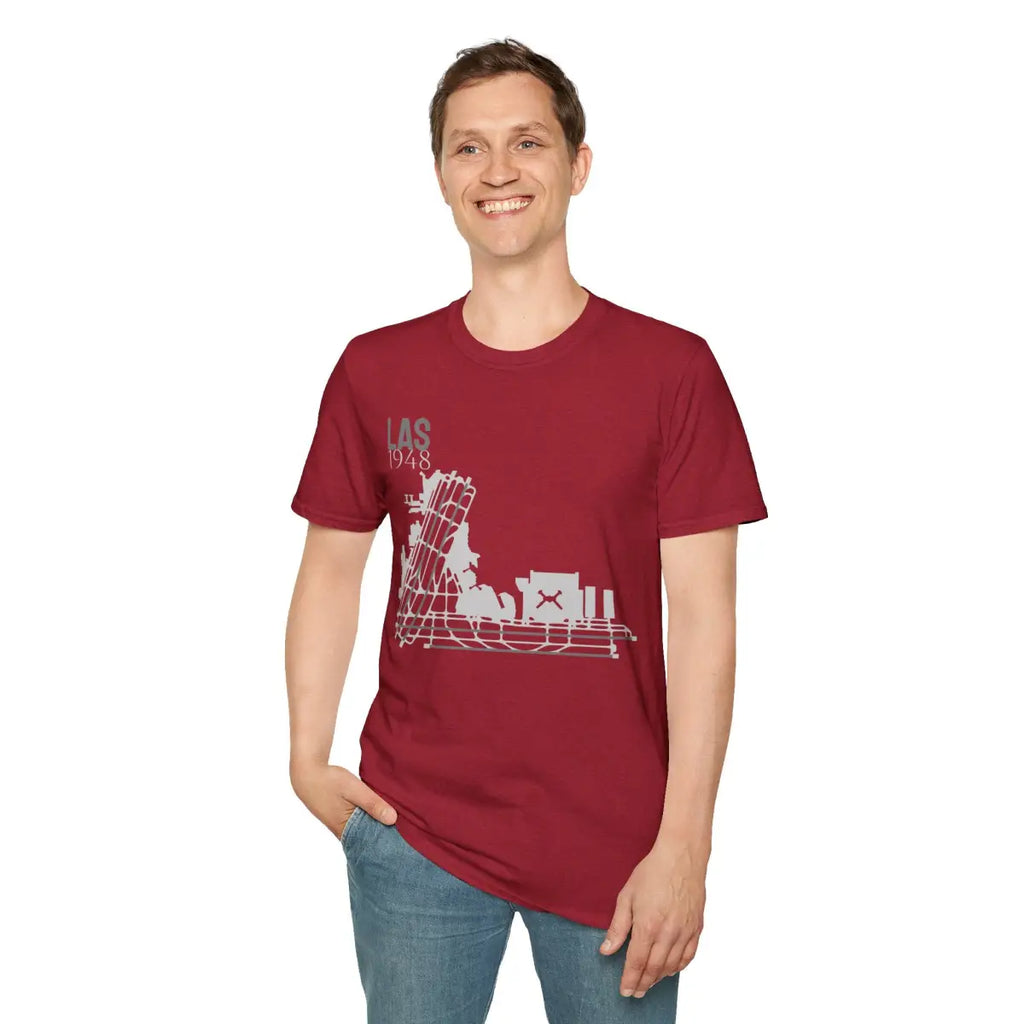 LAS Harry Reid International - 1948 - Tee - T-Shirt - Gifts for pilots - Aviation apparel