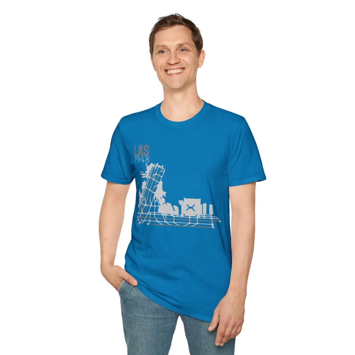 LAS Harry Reid International - 1948 - Tee - T-Shirt - Gifts for pilots - Aviation apparel