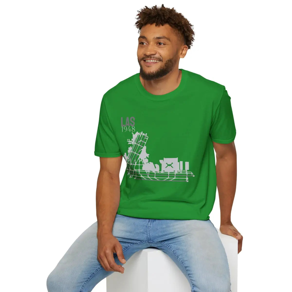 LAS Harry Reid International - 1948 - Tee - T-Shirt - Gifts for pilots - Aviation apparel