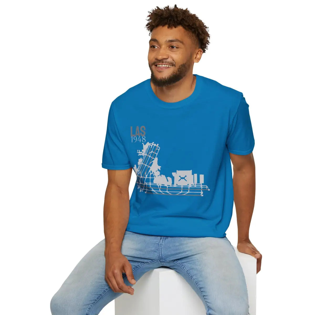 LAS Harry Reid International - 1948 - Tee - T-Shirt - Gifts for pilots - Aviation apparel
