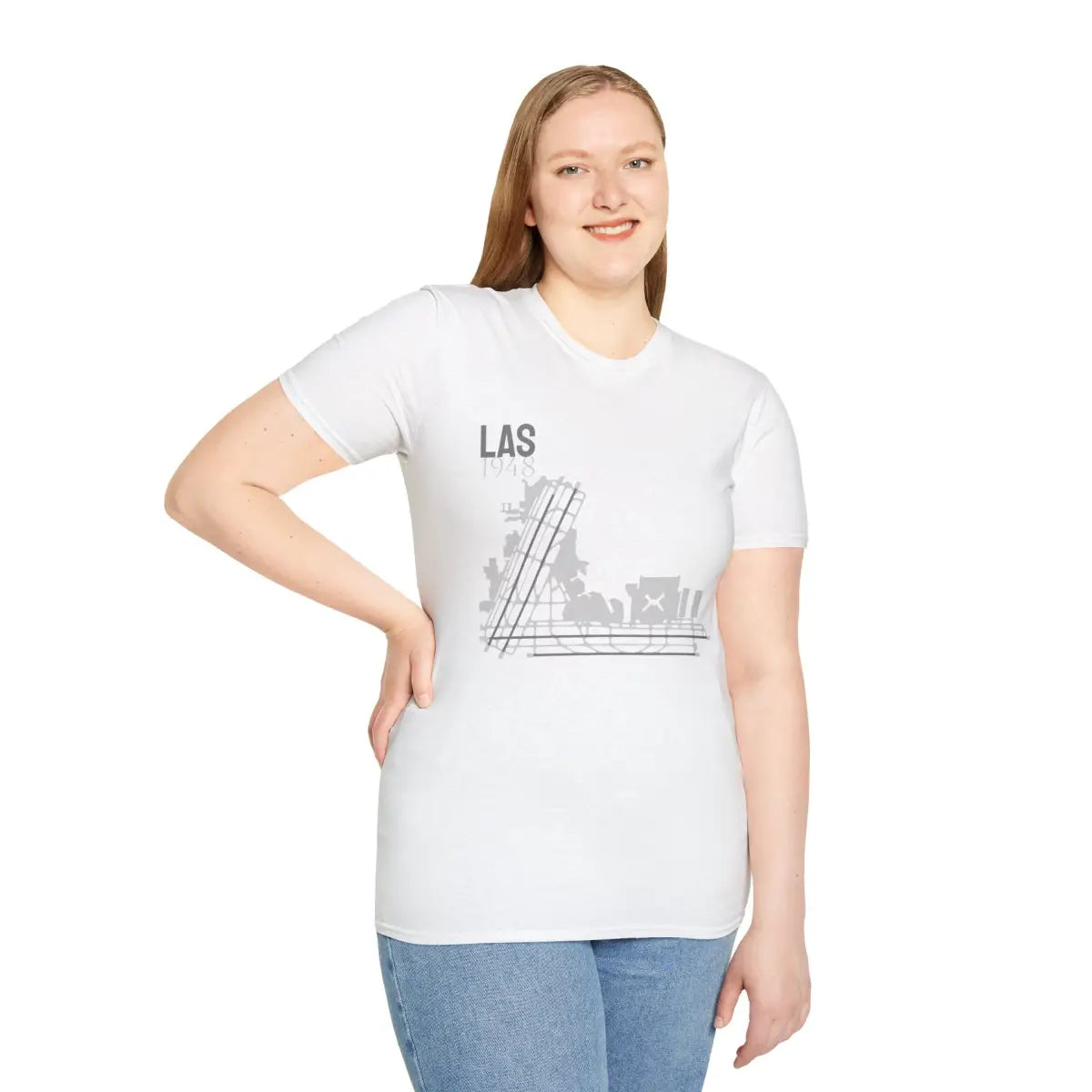 LAS Harry Reid International - 1948 - Tee - T-Shirt - Gifts for pilots - Aviation apparel