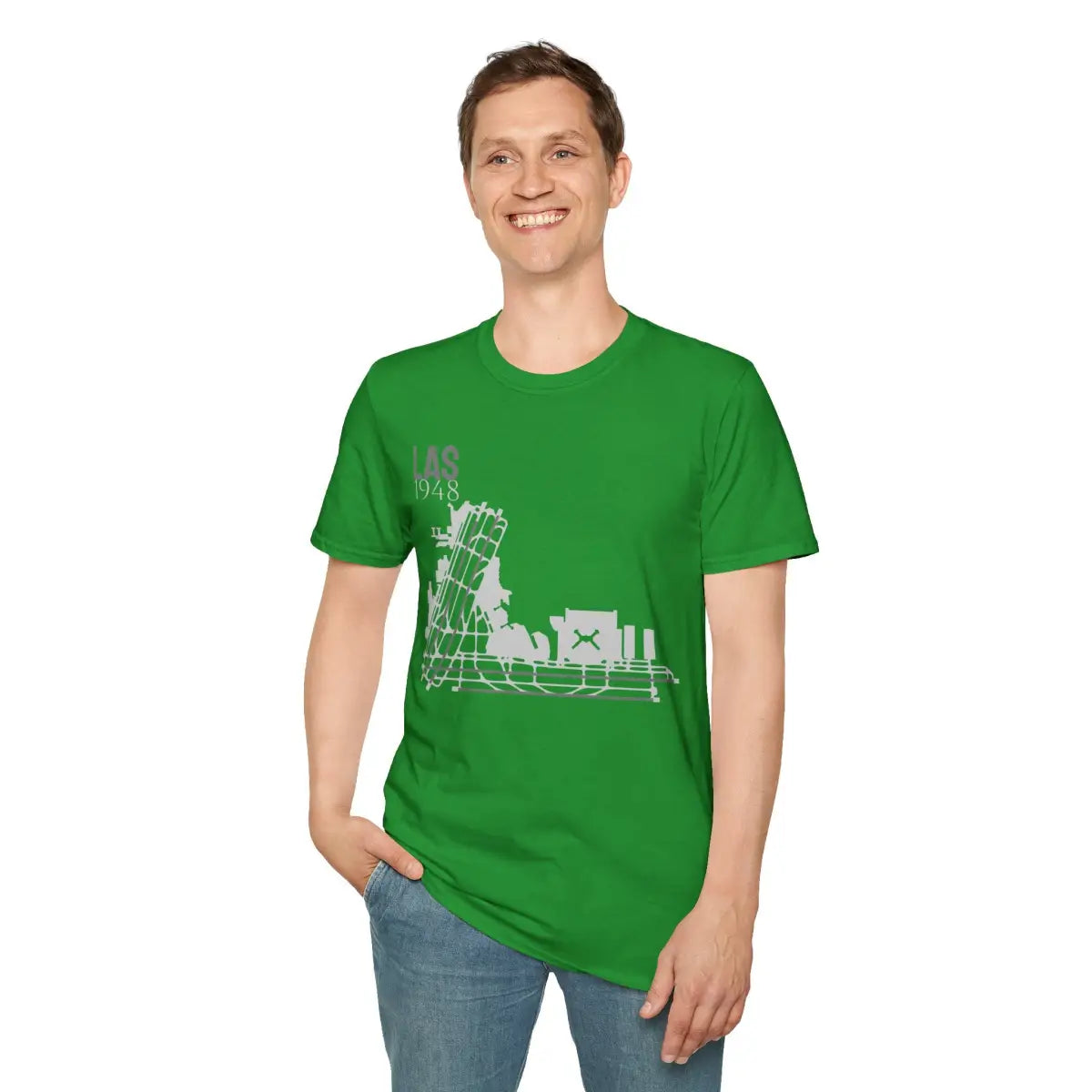 LAS Harry Reid International - 1948 - Tee - T-Shirt - Gifts for pilots - Aviation apparel