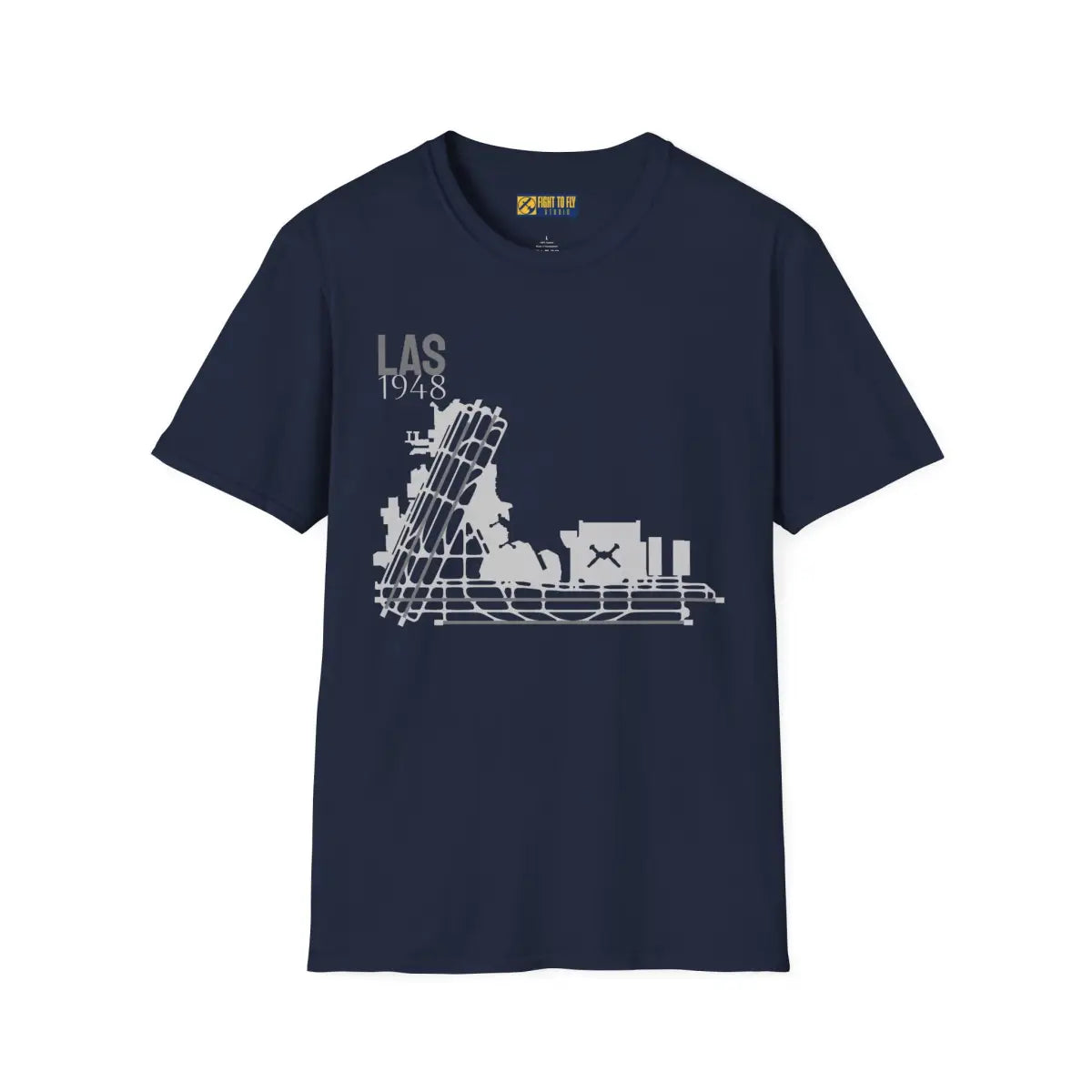 LAS Harry Reid International - 1948 - Tee - T-Shirt - Gifts for pilots - Aviation apparel