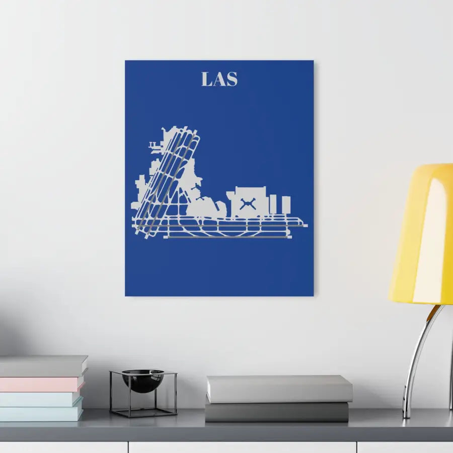 LAS - Harry Reid International Acrylic Print - Home Decor - Pilot gifts - WWII warbird t-shirt