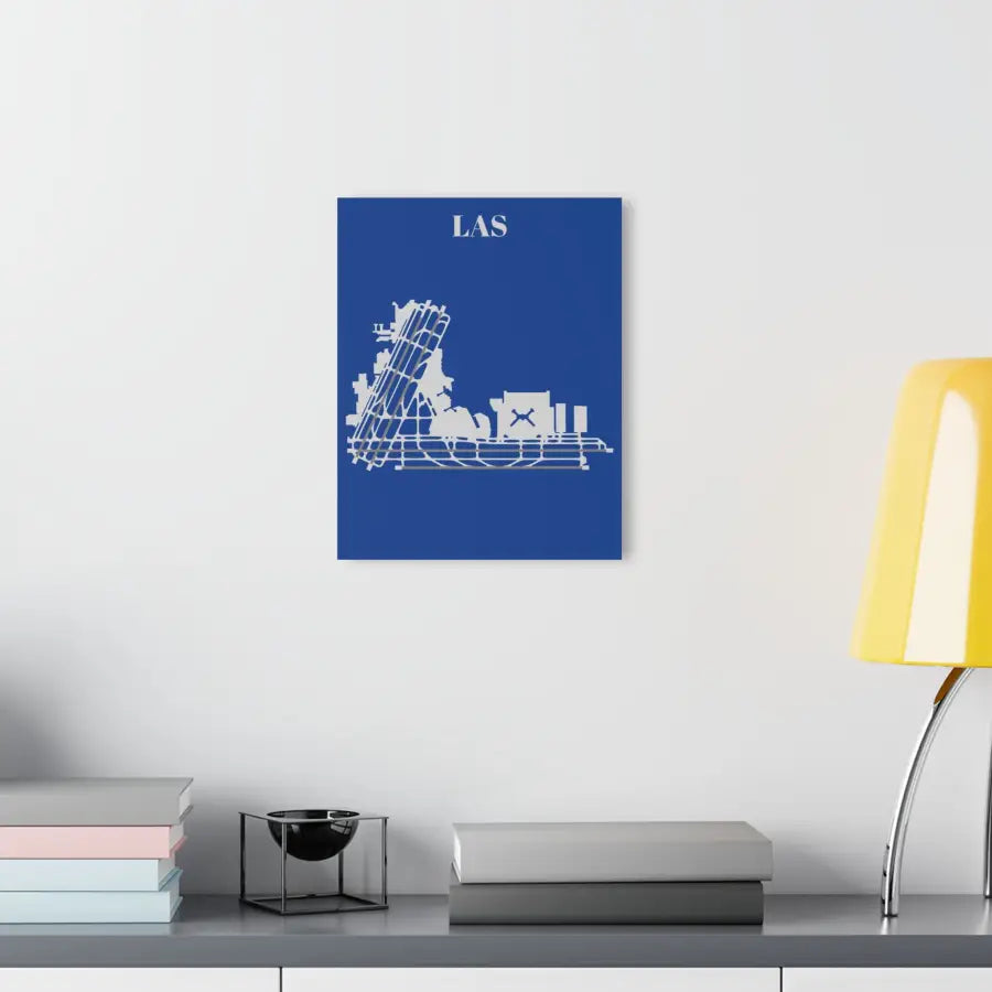 LAS - Harry Reid International Acrylic Print - Home Decor - Pilot gifts - WWII warbird t-shirt