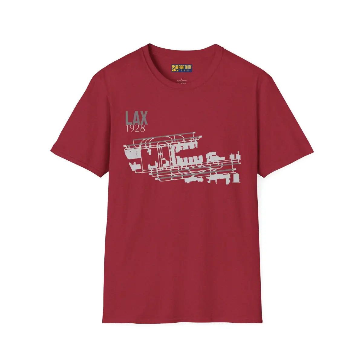 LAX Los Angeles International - 1928 - Tee - T-Shirt - Pilot gifts - WWII warbird t-shirt