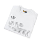 LAX Los Angeles International - 1928 - Tee - T-Shirt - Pilot gifts - WWII warbird t-shirt