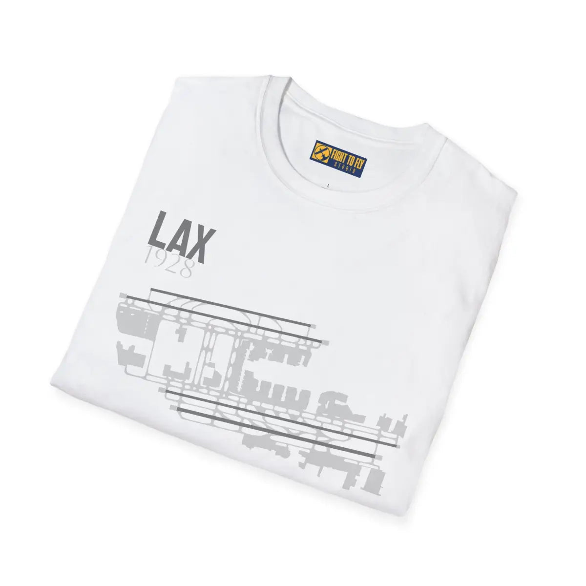 LAX Los Angeles International - 1928 - Tee - T-Shirt - Gifts for pilots - Aviation apparel