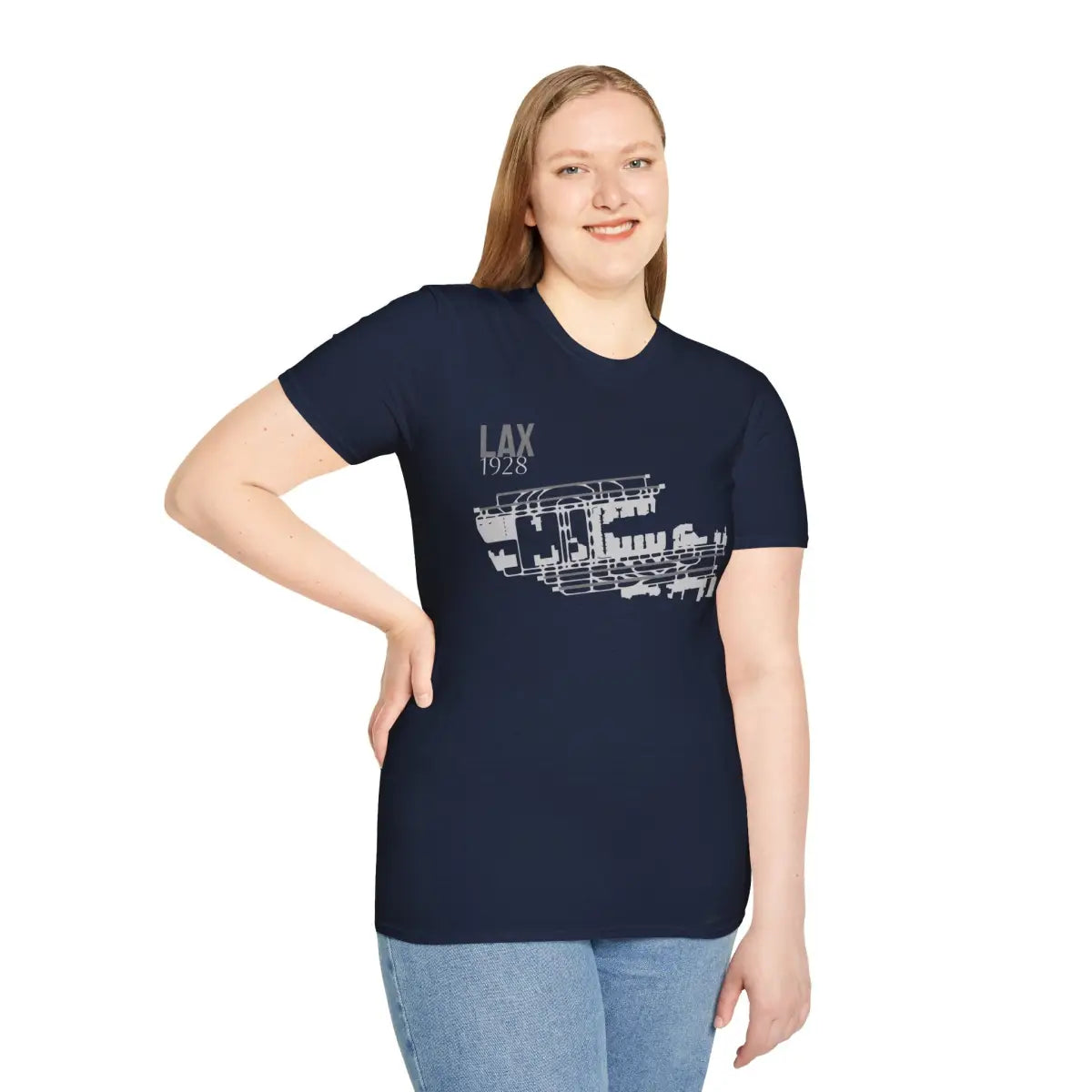 LAX Los Angeles International - 1928 - Tee - T-Shirt - Gifts for pilots - Aviation apparel