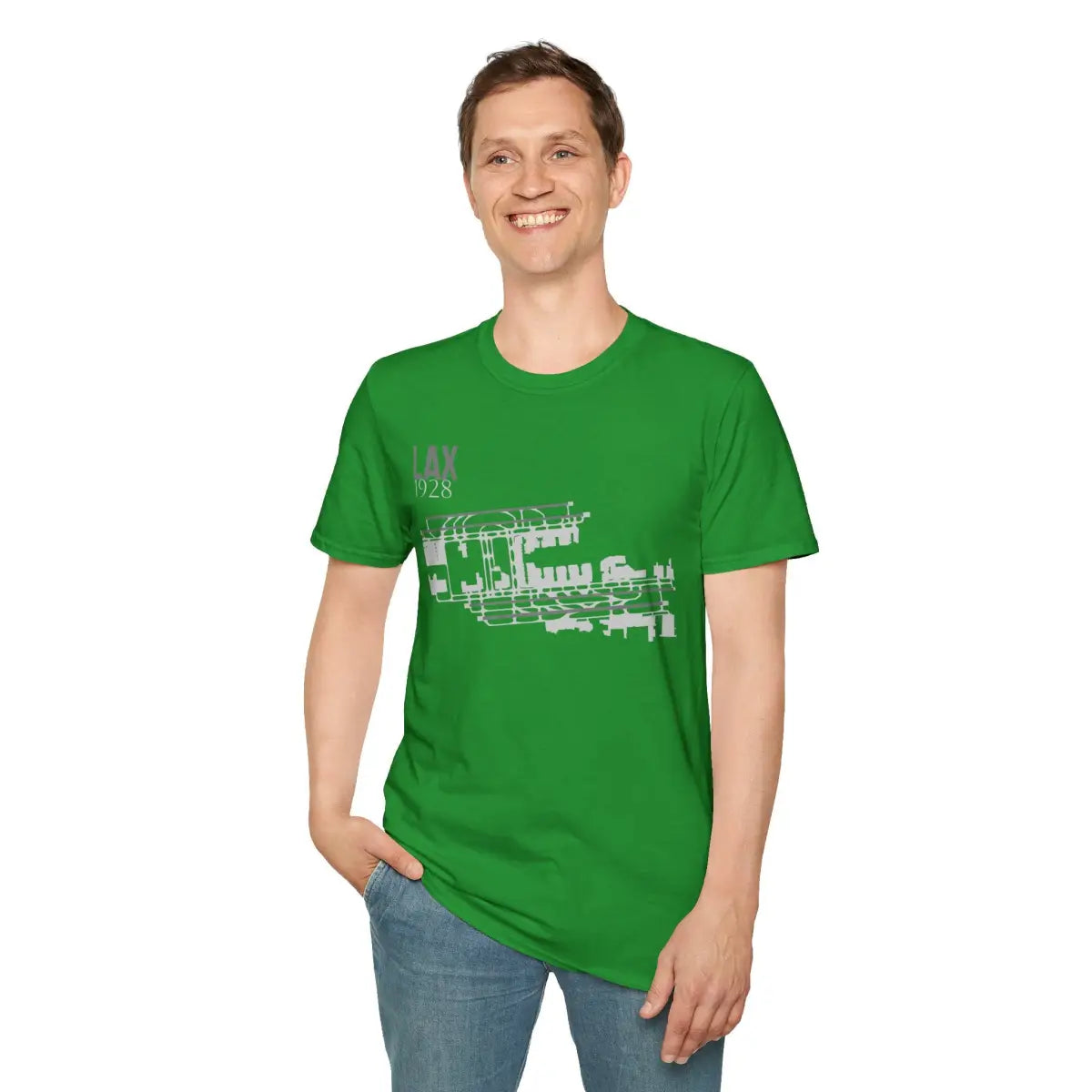 LAX Los Angeles International - 1928 - Tee - T-Shirt - Gifts for pilots - Aviation apparel