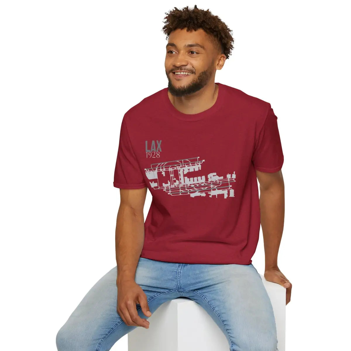 LAX Los Angeles International - 1928 - Tee - T-Shirt - Gifts for pilots - Aviation apparel