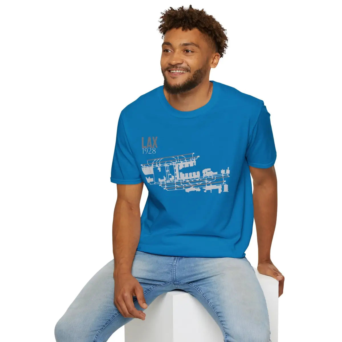 LAX Los Angeles International - 1928 - Tee - T-Shirt - Gifts for pilots - Aviation apparel