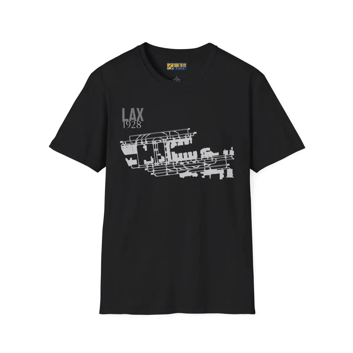 LAX Los Angeles International - 1928 - Tee - T-Shirt - Pilot gifts - WWII warbird t-shirt