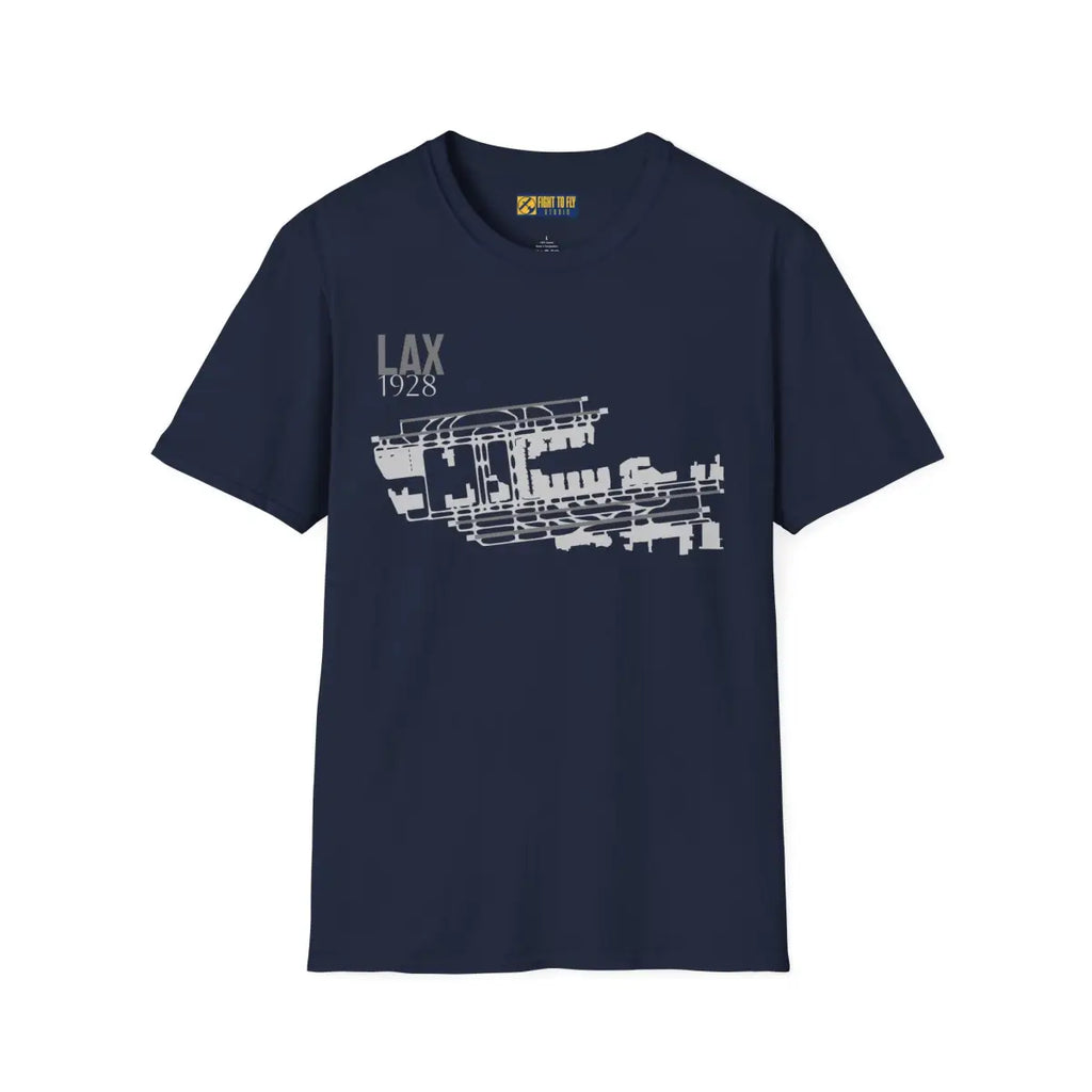LAX Los Angeles International - 1928 - Tee - T-Shirt - Gifts for pilots - Aviation apparel