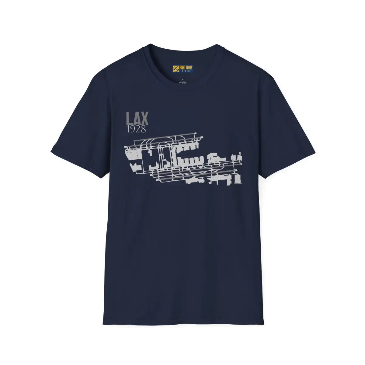 LAX Los Angeles International - 1928 - Tee - T-Shirt - Pilot gifts - WWII warbird t-shirt