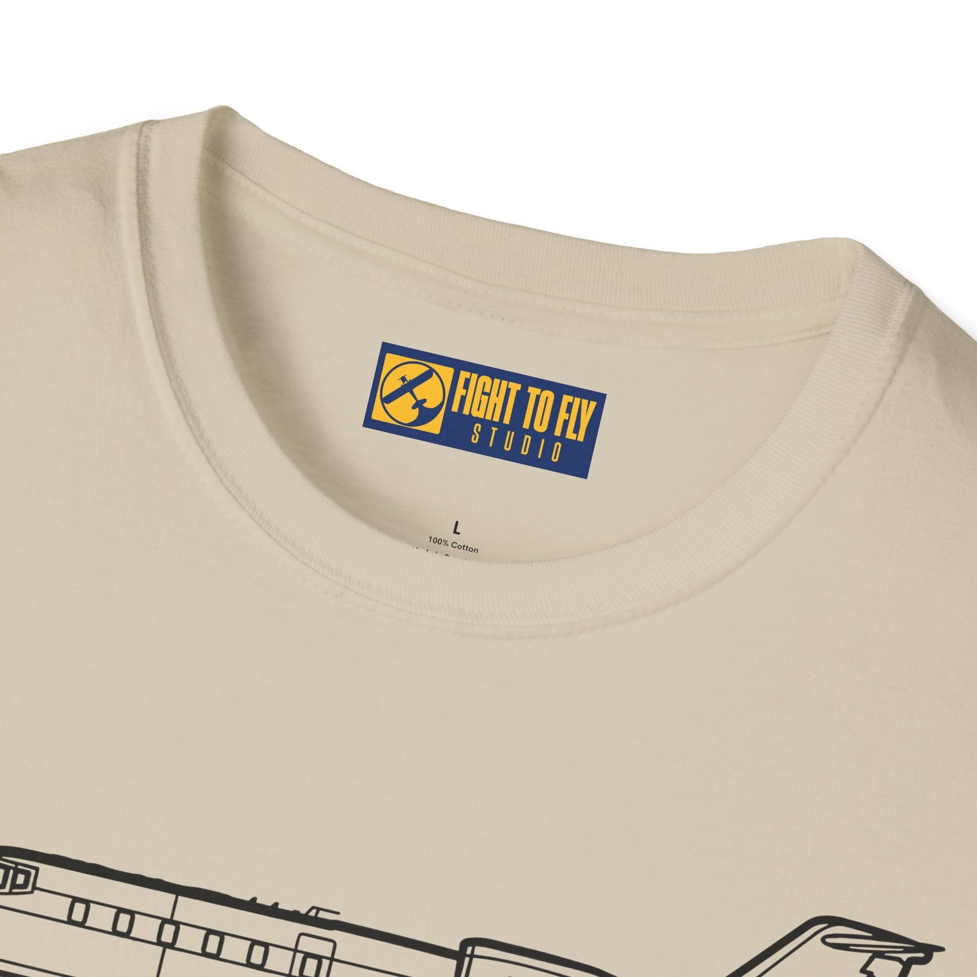 Learjet 60 T-Shirt – Mid-Size Business Jet Side Profile Aviation Tee - Pilot gifts - WWII warbird t-shirt