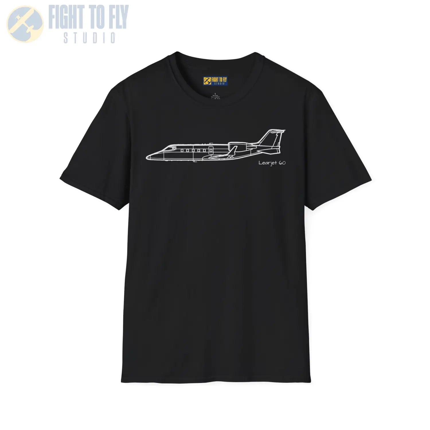 Learjet 60 T-Shirt - Pilot gifts - WWII warbird t-shirt
