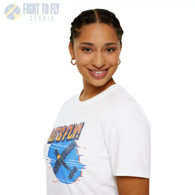 Let’s Fly! Tee - T-Shirt - Pilot gifts - WWII warbird t-shirt