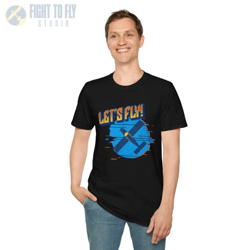 Let’s Fly! Tee - T-Shirt - Pilot gifts - WWII warbird t-shirt