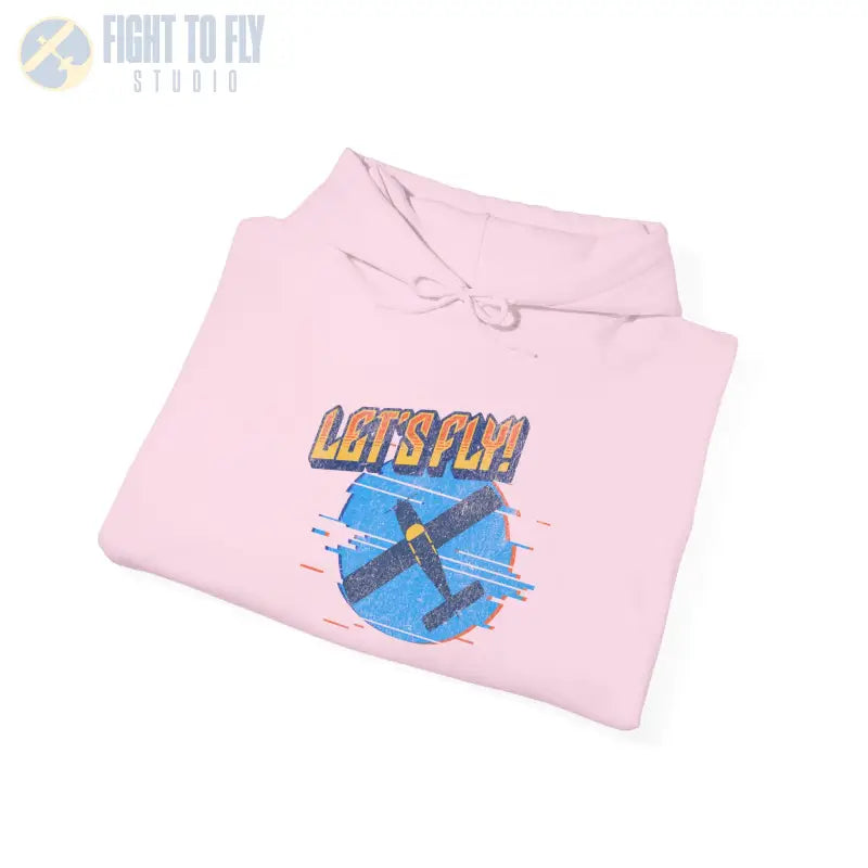 Let’s Fly! Unisex Heavy Blend™ Hooded Sweatshirt - Hoodie - Gifts for pilots - Aviation apparel