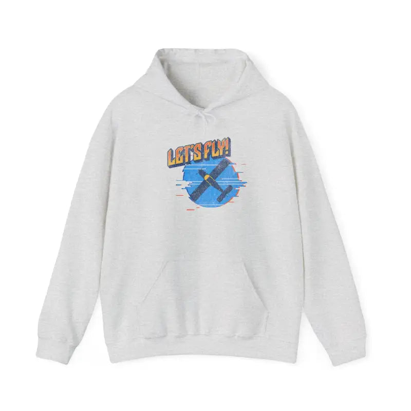 Let’s Fly! Unisex Heavy Blend™ Hooded Sweatshirt - Hoodie - Gifts for pilots - Aviation apparel