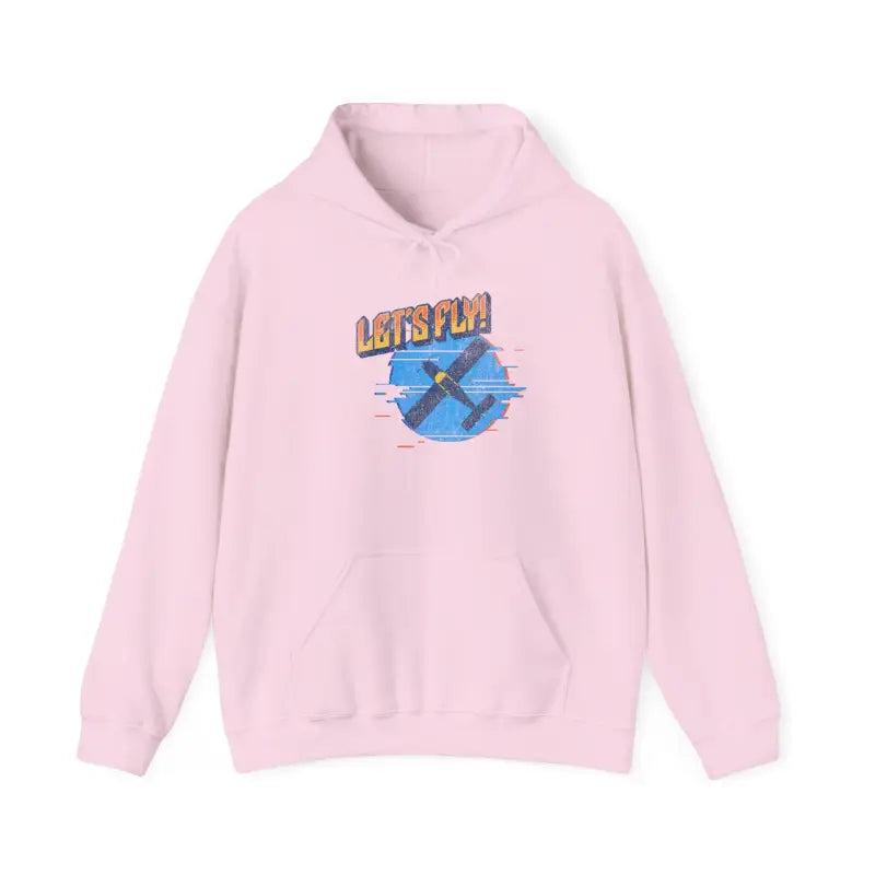 Let’s Fly! Unisex Heavy Blend™ Hooded Sweatshirt - Hoodie - Gifts for pilots - Aviation apparel