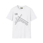 LGA LaGuardia Airport - 1939 - Tee - T-Shirt - Pilot gifts - WWII warbird t-shirt