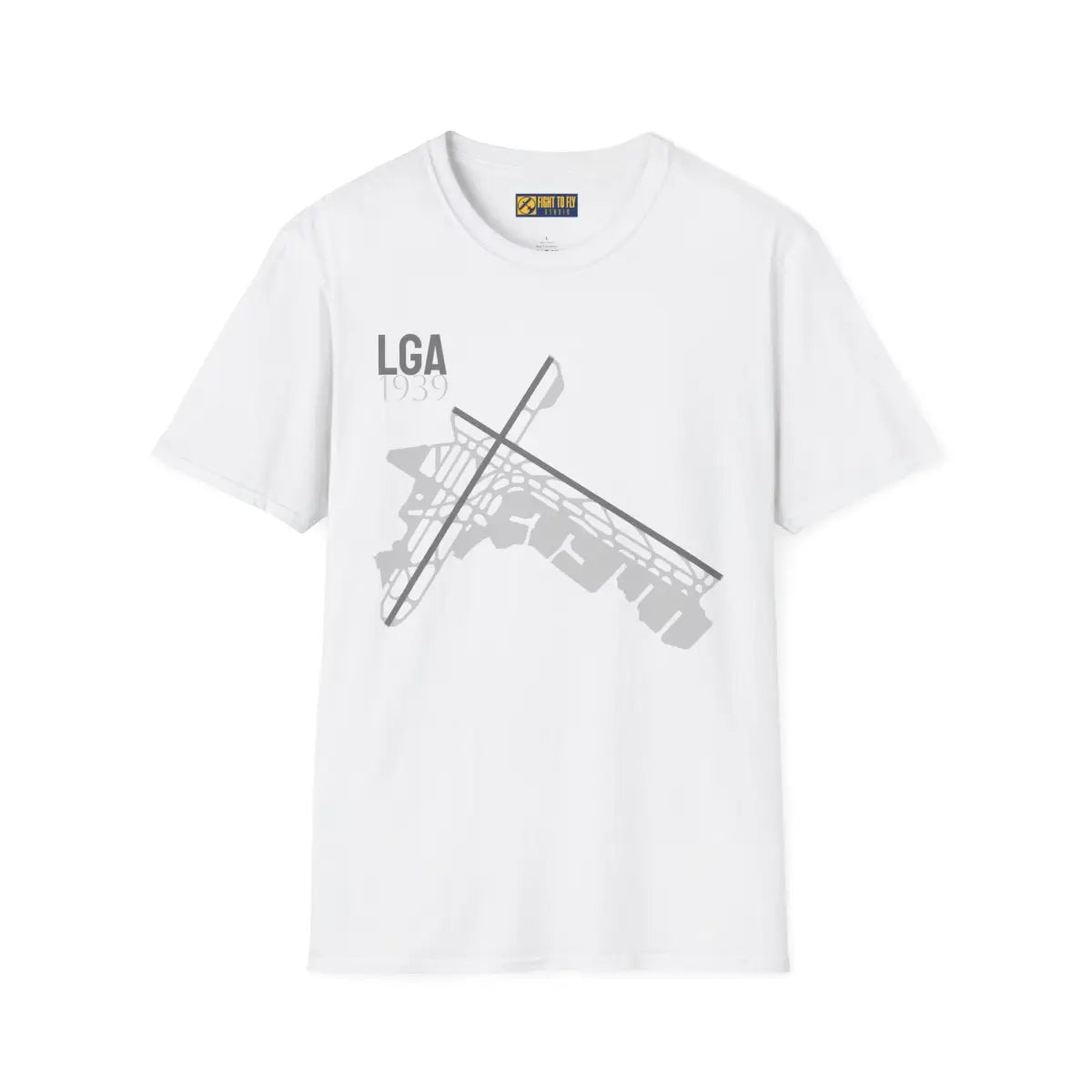 LGA LaGuardia Airport - 1939 - Tee - T-Shirt - Pilot gifts - WWII warbird t-shirt