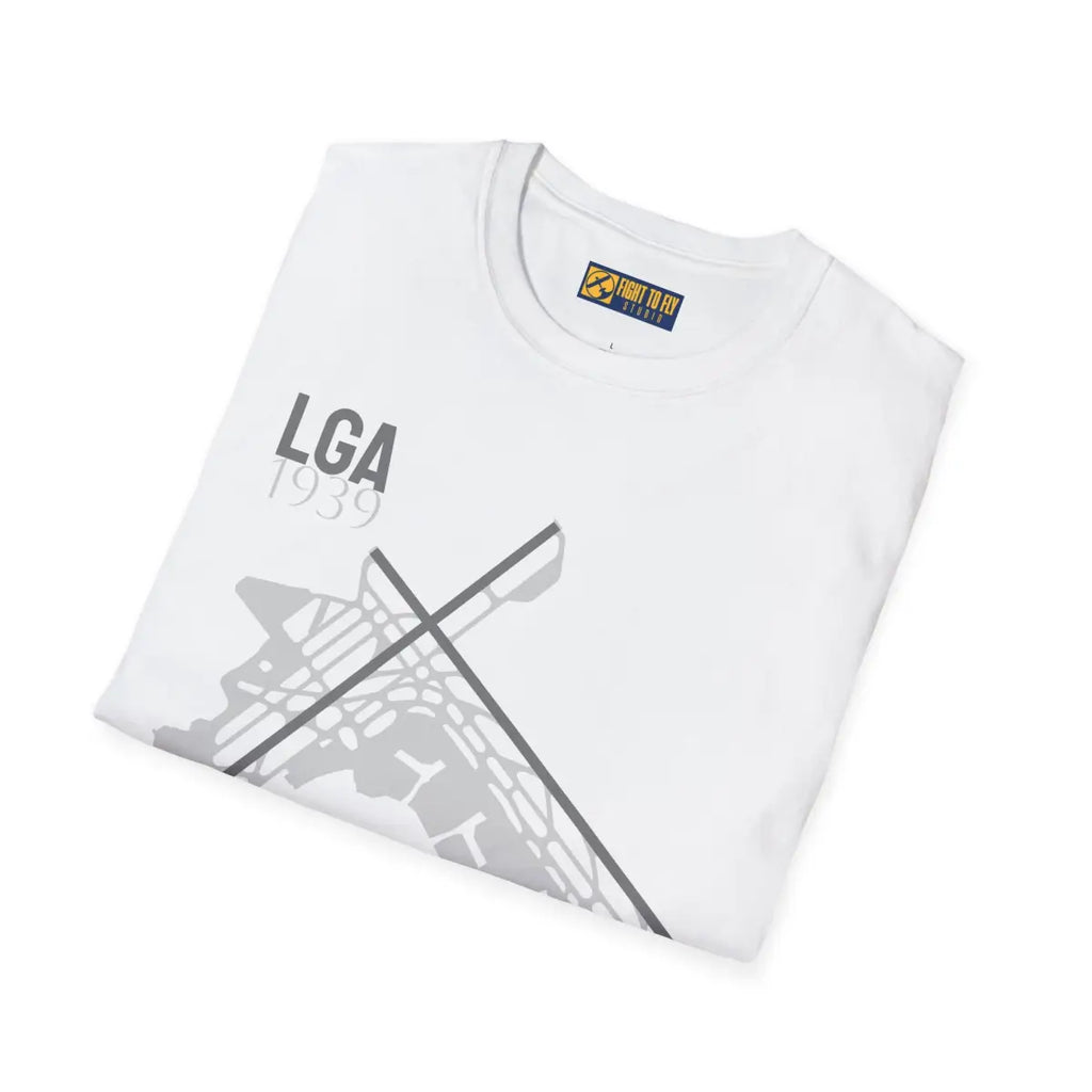 LGA LaGuardia Airport - 1939 - Tee - T-Shirt - Gifts for pilots - Aviation apparel