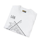 LGA LaGuardia Airport - 1939 - Tee - T-Shirt - Pilot gifts - WWII warbird t-shirt