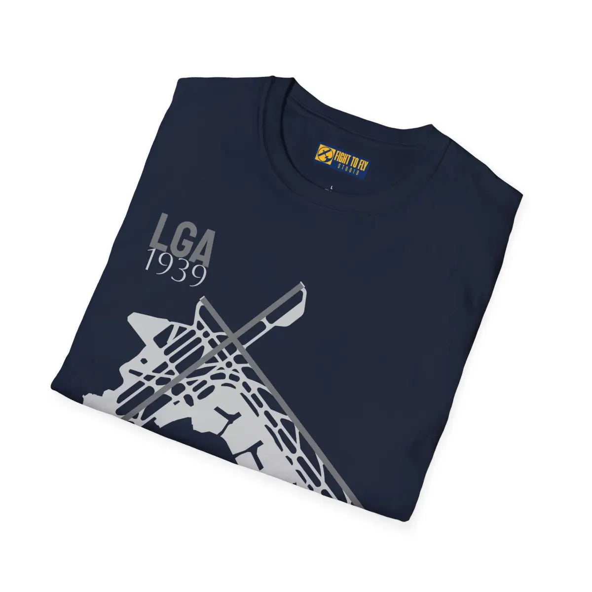 LGA LaGuardia Airport - 1939 - Tee - T-Shirt - Gifts for pilots - Aviation apparel