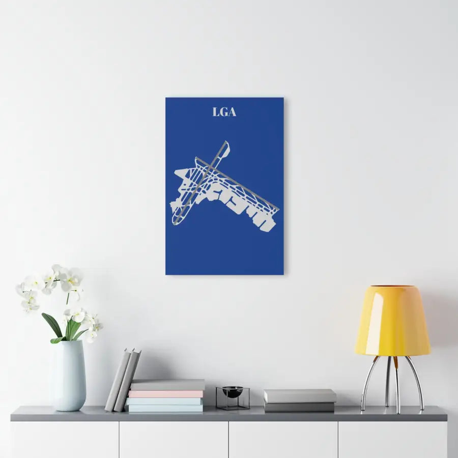 LGA - LaGuardia Airport Acrylic Print - Home Decor - Pilot gifts - WWII warbird t-shirt