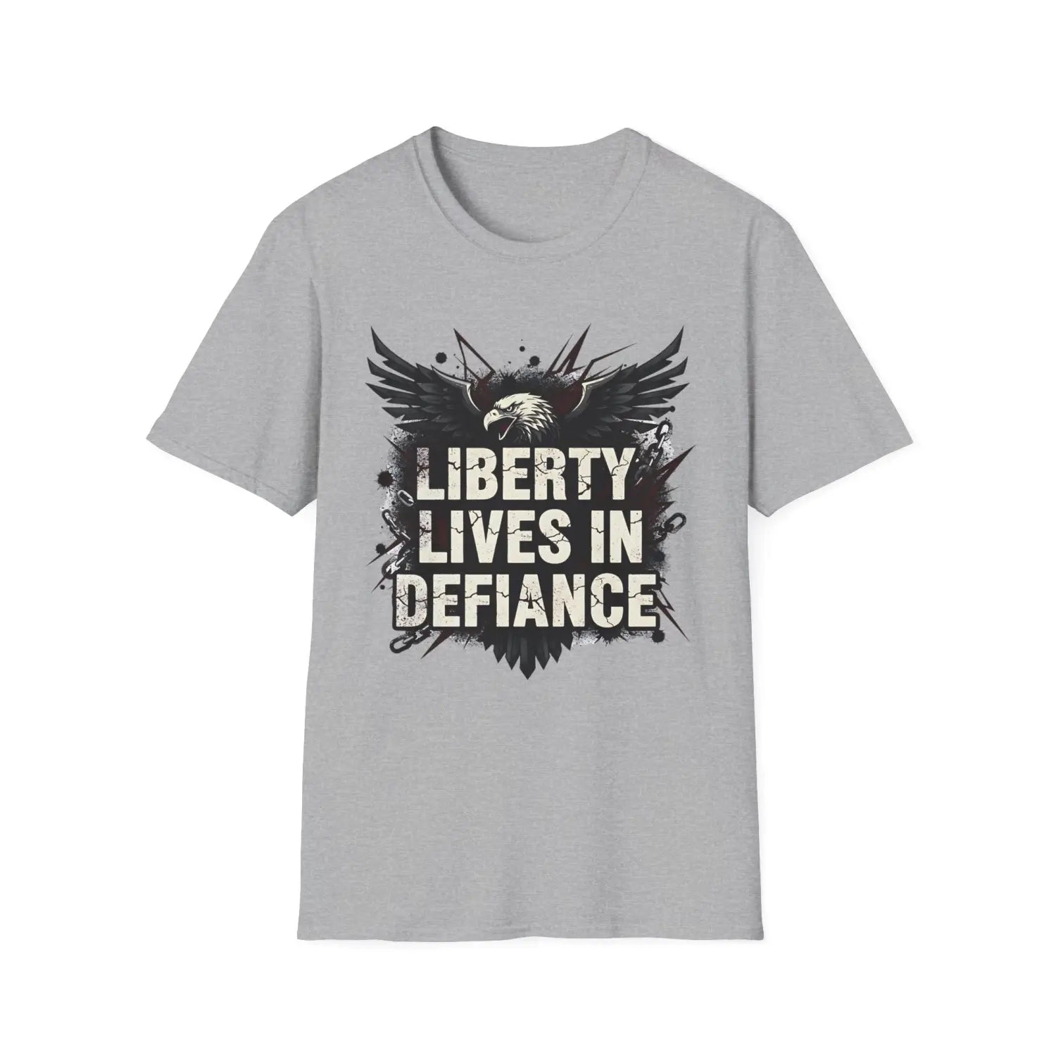 Liberty Lives in Defiance - T-Shirt - Pilot gifts - WWII warbird t-shirt