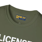 License to Fly and Sass - T-Shirt - Pilot gifts - WWII warbird t-shirt