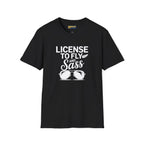 License to Fly and Sass - T-Shirt - Pilot gifts - WWII warbird t-shirt