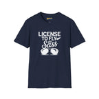 License to Fly and Sass - T-Shirt - Pilot gifts - WWII warbird t-shirt