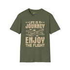 Life is a Journey - T-Shirt - Pilot gifts - WWII warbird t-shirt