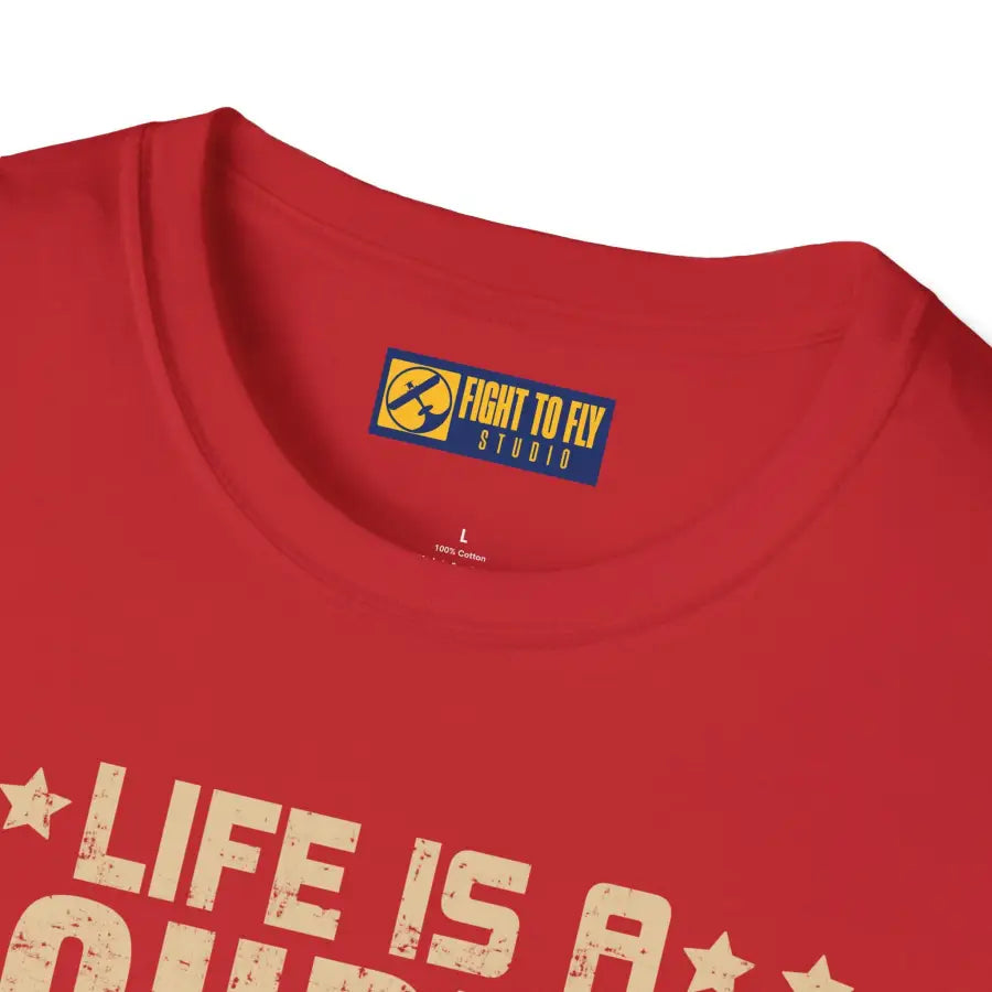 Life is a Journey - T-Shirt - Pilot gifts - WWII warbird t-shirt