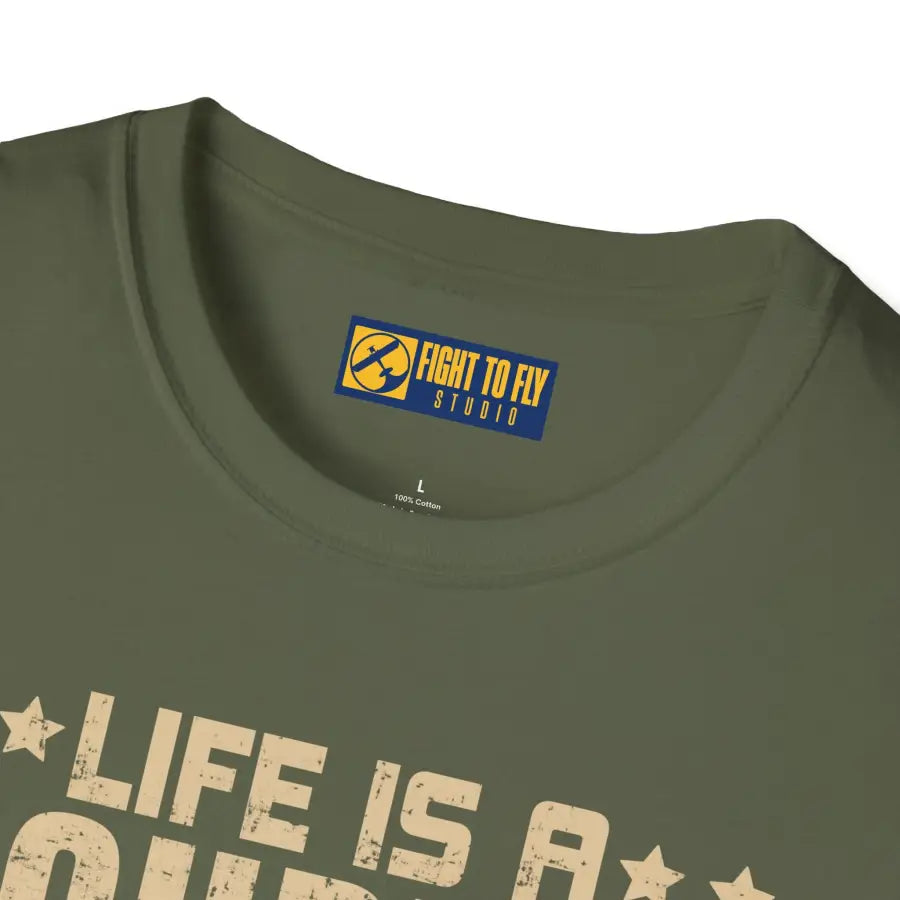 Life is a Journey - T-Shirt - Pilot gifts - WWII warbird t-shirt