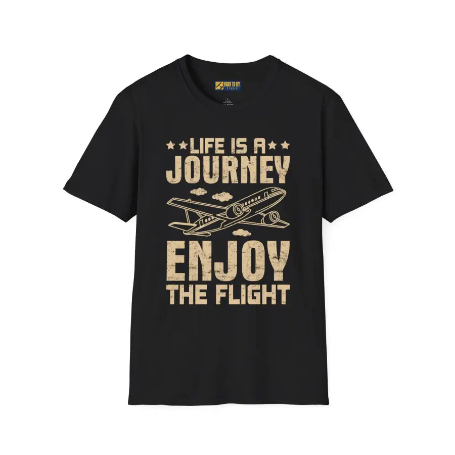Life is a Journey - T-Shirt - Pilot gifts - WWII warbird t-shirt
