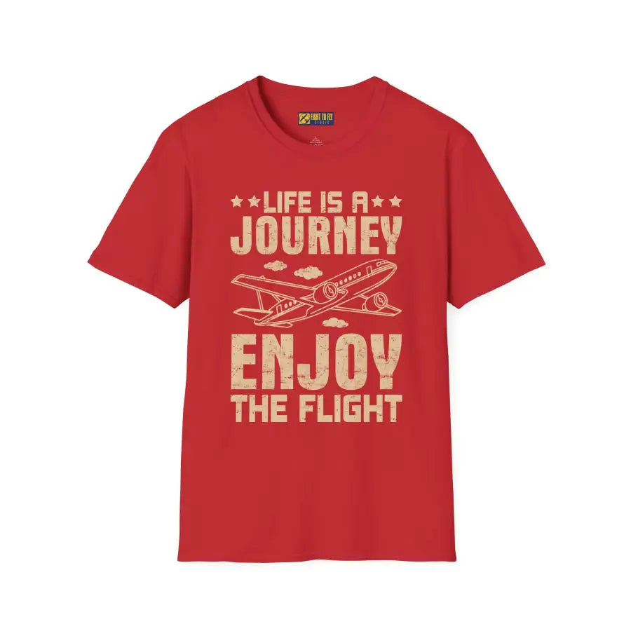 Life is a Journey - T-Shirt - Pilot gifts - WWII warbird t-shirt