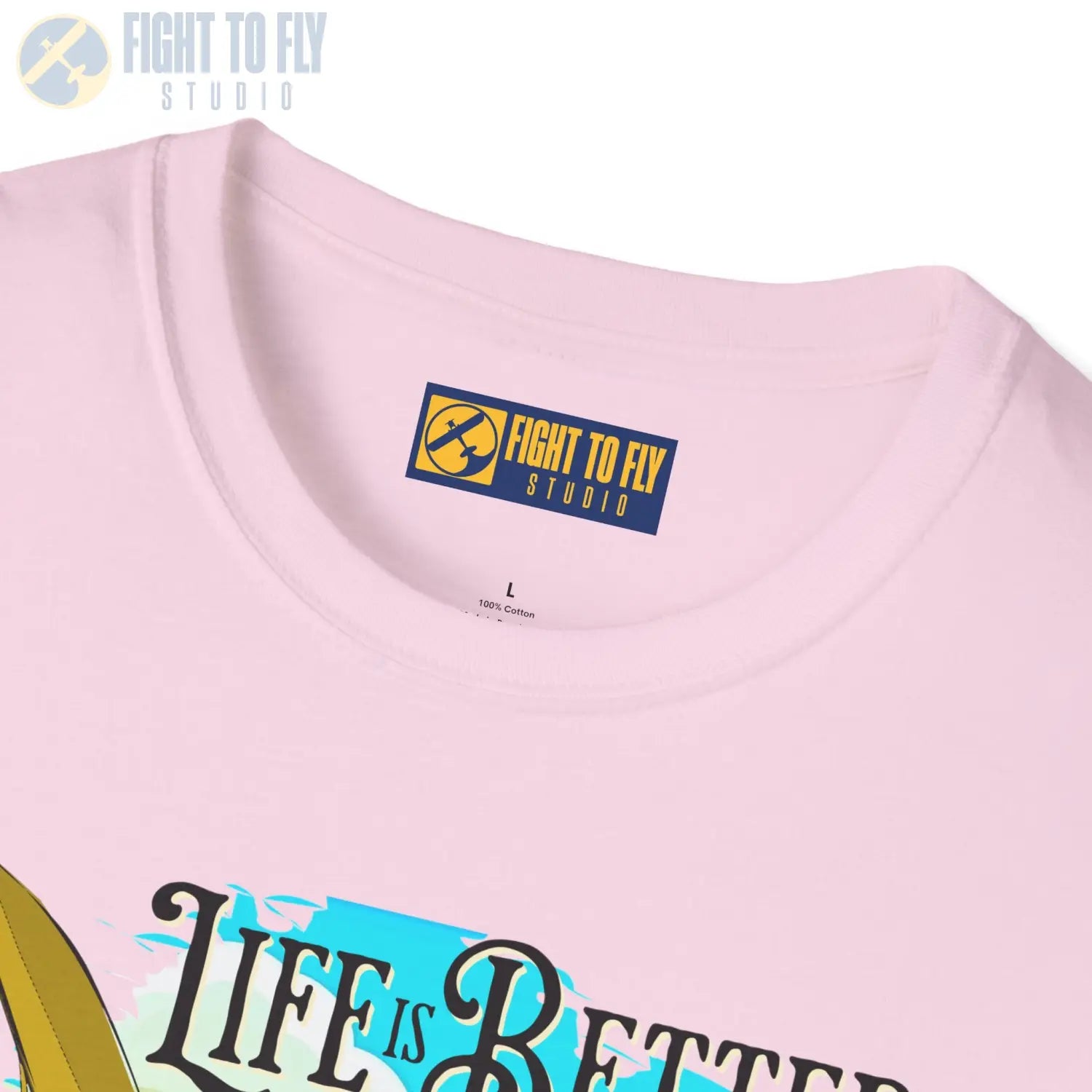 Life is Better Above the Clouds - Cub - Tee - T-Shirt - Pilot gifts - WWII warbird t-shirt